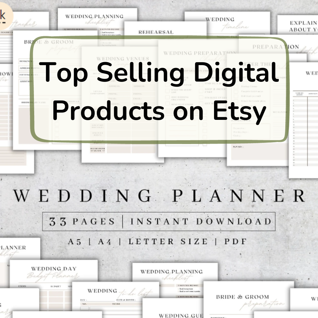 top selling digital products on etsy