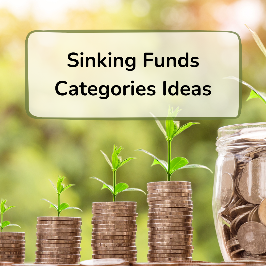 sinking funds categories ideas
